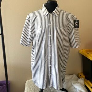 Vans NWT Off The Wall Button Down Shirt Size XXL